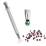 Professional Diamond Holder Pick-Up Tool Diamond Gems Prong Tweezer Catcher Grabber Jewelry Making Jeweler Tool