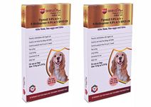 Medfly Healthcare Parashield Plus Spot On Solution 1.34 ml -Spot On Solution for Prevention & Control of Flea, Tick & Chewing Lice Treatment for Dogs Weighing from 10 to 20 kg (Pack of 2)