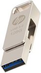 HP 128GB x206c OTG 3.2 Type-C/Type-A Metal Flash Drive