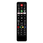 ZIEVA Compatible for Croma Smart Tv Remote – Without Voice - Hot Keys Netflix, YouTube & App Store Use for LCD LED OLED QLED UHD 4K Android TVs