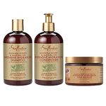 SheaMoisture Manuka Honey & Mafura Oil Intensive Hydration Combination Set - Includes 13 oz. Shampoo, 13 oz. Conditioner & 12 oz. Hair Masque