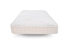 Naturepedic 2-in-1 Organic Kids Mattress - Twin Trundle Short Mattress with Quilted Top and Waterproof Layer - Firm Mattress for Kids - Universal Comfort Mattress for Trundle Bed and Bunk Bed