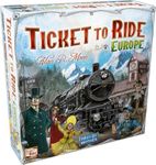 Days of Wonder | Ticket to Ride Europe | Board Game | Ages 8+ | 2-5 Players | Average Playtime 30-60 Minutes