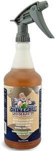 CLEANING HEROES Oven and Grill Cleaner, 32 Fl Oz - BBQ Cleaner and Degreaser - Perfect for Air Fryers, Stoves, Baked-On Grease and Food Buildup