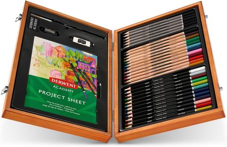 Derwent Academy 35-Piece Art Set – Drawing & Sketching Supplies
