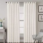 Smarcute Linen Curtains Natural Lin