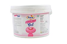 Purix Strawberry Gel Cold Glaze, 2.5 Kg (Ready to Use)