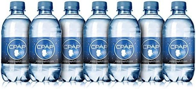 No Insurance Medical Supplies Premium Distilled Water Compatible with all CPAP Machines (24 Pack, 12.0 oz Bottles)