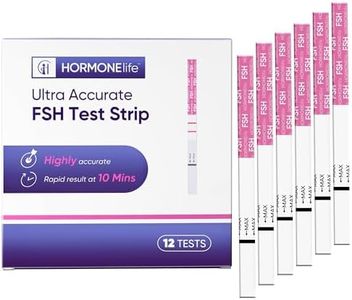12Pack FSH Test Strip for Women Menopause Test Strips at Home Ovarian Reserve & Hormone Balance Test