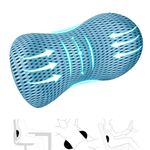 Lumbar Support Pillow for Office Chair and Car Seat, Memory Foam Back Support Pillow for Lower Back, for Traveling, Resting, Sleeping