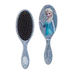 WET BRUSH Original Detangling Brush, Elsa (Disney 100) - Detangler Brush with Soft & Flexible Bristles - Detangling Brush for Curly Hair - Tangle-Free Brush for Straight, Thick, & Wavy Hair