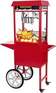 Royal Catering Popcorn Maker 8oz – Red Commercial Machine