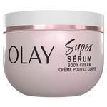 Olay Super Serum Body Cream, Rich Moisturizing Cream for Dry Skin with Super Serum Complex to Slow Visible Signs of Aging, 283 g
