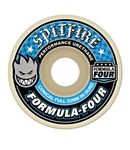 Spitfire Formula Four Conical Full Skateboard Wheels - 58mm 99a - White (Set of 4)