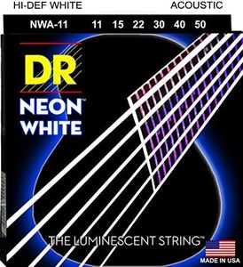 DR Strings HI-DEF NEON Acoustic Guitar Strings (NWA-11)