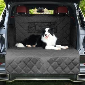 KYG Coffre Protection Voiture Housse de Coffre pour Universelle Voitures et SUV Tapis de Coffre pour Chien Couverture de Voiture Imperméable et Antidérapant 195 * 105cm