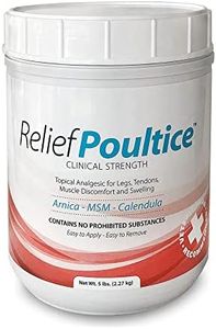 Ramard Relief Poultice for Horses -Veterinary Liniment Gel for Horse Muscle, Joint, Tendon & Ligament Care -Equine Poultice Leg Wraps, Gentle Liniment Bentonite Clay, Arnica, Calendula, & MSM 5lbs Tub