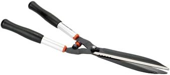 Bahco IRP51-SL P51-SL Super Light Hedge Shears with Smooth Plastic Grips, Short, Multi-Colour