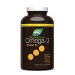 Nature's Way NutraSea Omega-3 and Vitamin D Soft Gels - Fish Oil Supplement with EPA and DHA – Support Heart and Brain Function, Help Build & Maintain Strong Bones and Teeth & Help Support Immune System – Lemon Flavour, 240 Softgels