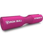 Advanced Squat Pad - Barbell Pad for Squats, Lunges & Hip Thrusts - Neck & Shoulder Protective Pad Support (Pink)