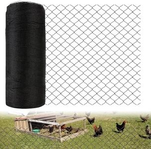 50x100ft Bird Netting for Chicken Coop 1 inch Mesh Poultry Netting Heavy Duty Hawk Netting for Chicken Run, Netting for Garden Protection Fruit Tree Aviary Netting Against Squirrels Deer Small Animals