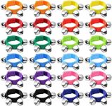 LATERN 24Pcs Wrist Band Jingle Bell