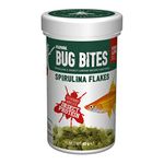 Fluval Bug Bites Spirulina Flakes Fish Food 45 g