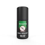 INCOGNITO Insect Repellent Roll on 50 ml - Maximum Strength, Vegan, DEET free formula - Mosquito Repellent and Effective On All Biting Insects - Travel Friendly - Bug Repellent Suitable for Humans, Transparent