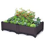 Raised Garden Bed Planter Box with 