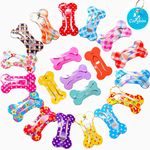 Carykon Cute 1" Mini Pet Hair Clip - Pack of 20, assorted colors