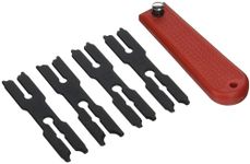 NEIKO 01970A E-Clip Remover & Installer Tool Set | 4 Piece | SAE | 1/4" to 3/8",Black