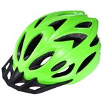 Zacro Kids Bike Helmet - Boys & Girls Youth Bike Helmets Fits Ages 5-8/8-14 Year Olds, Dial Fit Adjustment & Detachable Visor, CPSC Safety Certified (Green, Large for Youth(54-57cm))