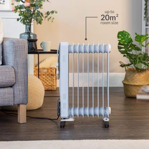 Russell Hobbs 2000W Oil-Filled Radiator Heater – Portable Electric