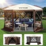 VEVOR Camping Gazebo Tent, 12'x12',