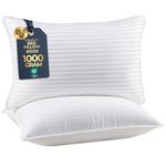 Utopia Bedding Pillows Queen Size 2 Pack – Soft, Supportive Hotel Quality Bed Pillow, Down Alternative Cooling Pillow for Side, Back or Stomach Sleepers, Premium Queen Pillows