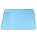 FYSETC 3D Printer Silicone Slap Mat 16x12 inch Clean Up or Resin Material Transfer to Protect The Work Surface for DLP SLA LCD Anycubic Photon S Elegoo Mars Wanhao Monoprice, Blue