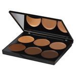 Sleek MakeUP Cream Contour Kit, 6 Easily Blendable Colours for Smooth and Long Lasting Contour, Extra Dark