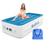 SULDUO Twin Heavy Duty Air Mattress- Blue