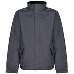 Regatta Mens Dover Waterproof Insulated Jacket Seal Grey L