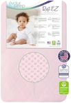 Evolur Rest EZ 2 in 1 Mini Crib Mattress, JPMA and Greenguard Gold Certified, Crafted from Recycled Sustainable Materials, Pink