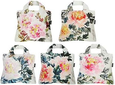 Envirosax Reusable Grocery Bags, Set of 5, Multicolored