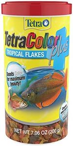 Tetra ColorPlus Fish Food Flakes, Tropical Flakes With Natural Color Enhancers, 7.06 Ounce