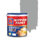 Nippon Paint Durafresh Solo Exterior Emulsion Paint (Gray Dolphin, 10 L)