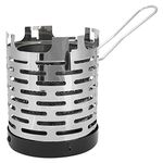 Camping Stove Mini Heater Portable Stainless Steel Heating Tent Warming Stove Cover Wood Burning Stove for Outdoor Backpacking Hiking Camping Gas Stove Cover Heater