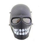 JOYASUS Tactical Airsoft Paintball CS Cosplay Hockey BB Protect Full Face Protective Mask for Halloween Masquerade