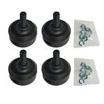 GATEXPERT Magnet for Magnetic Limit Switch Sliding Gate Opener,Gate Opener Accessories(4pcs-Black)