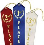 1st - 3rd Place Award Ribbons - 12 Each Place (36 Count Total)