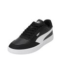 Puma Unisex-Adult Court Ultra Lite Black-White-Silver Sneaker - 9 UK (38937102)