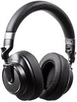 Monoprice SonicSolace II Active Noise Cancelling (ANC) Over Ear Headphone, Bluetooth 5, Supports Apple Siri and Google Assistant Personal Voice Assistants,Black