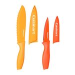 Cuisinart C55CNS-4PUT Advantage Color Collection 4-Piece Non-Stick Cutlery Set, Multicolor